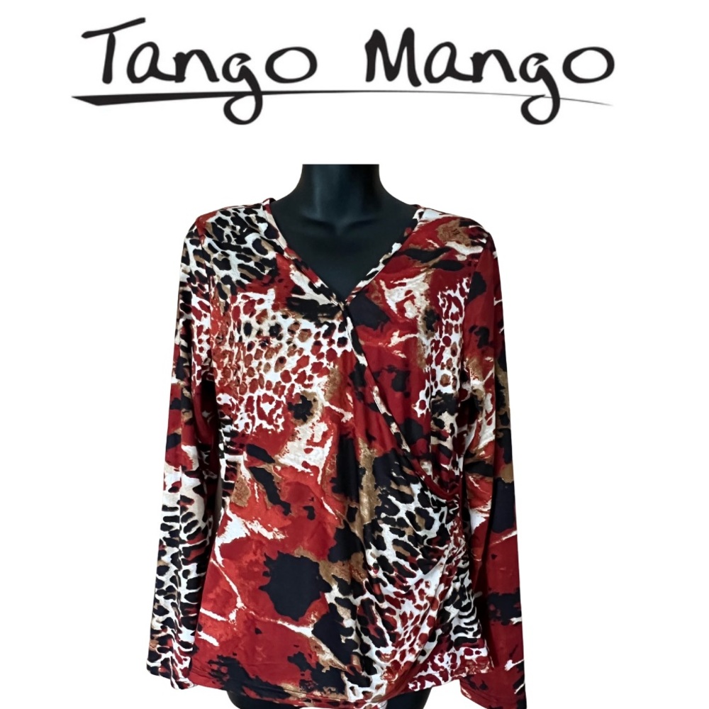 TANGO MANGO BLOUSE SIZE LARGE